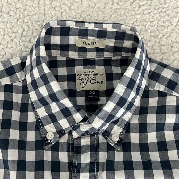 Men’s J.Crew Classic Fit Casual Button Down Short Sleeve Shirt - Picture 3 of 5